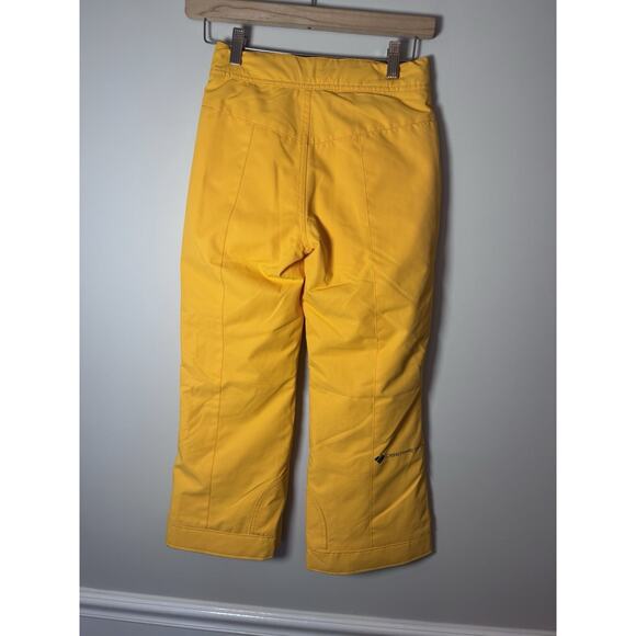 Obermeyer Brooke Pant - Girls Ski Snow Pants Size S (8) In Mango Yellow - Picture 16 of 16